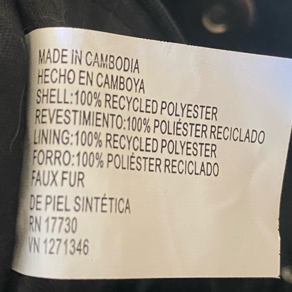 SHERPA MINI BUCKET CROSSBODY BAG Black 9x7x4” Shoulder Strap Goth Dark Lolita - Picture 5 of 7